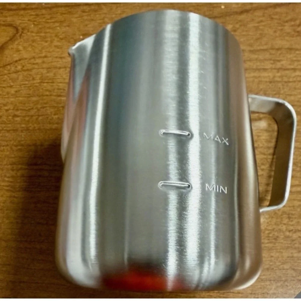 Breville Milk Jug Assembly‎ Stainless Steel 16oz Handle Pitcher Creamer